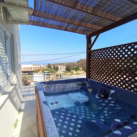 Apollis House With Bath In Terrace Sea View Piszúri